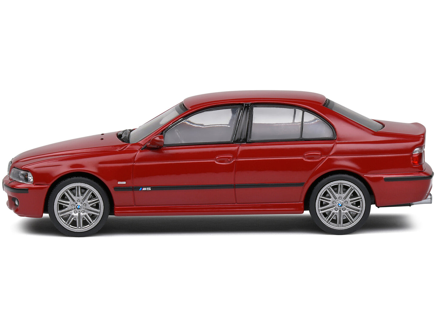 2003 BMW E39 M5 Imola Red 1/43 Diecast Model Car by Solido