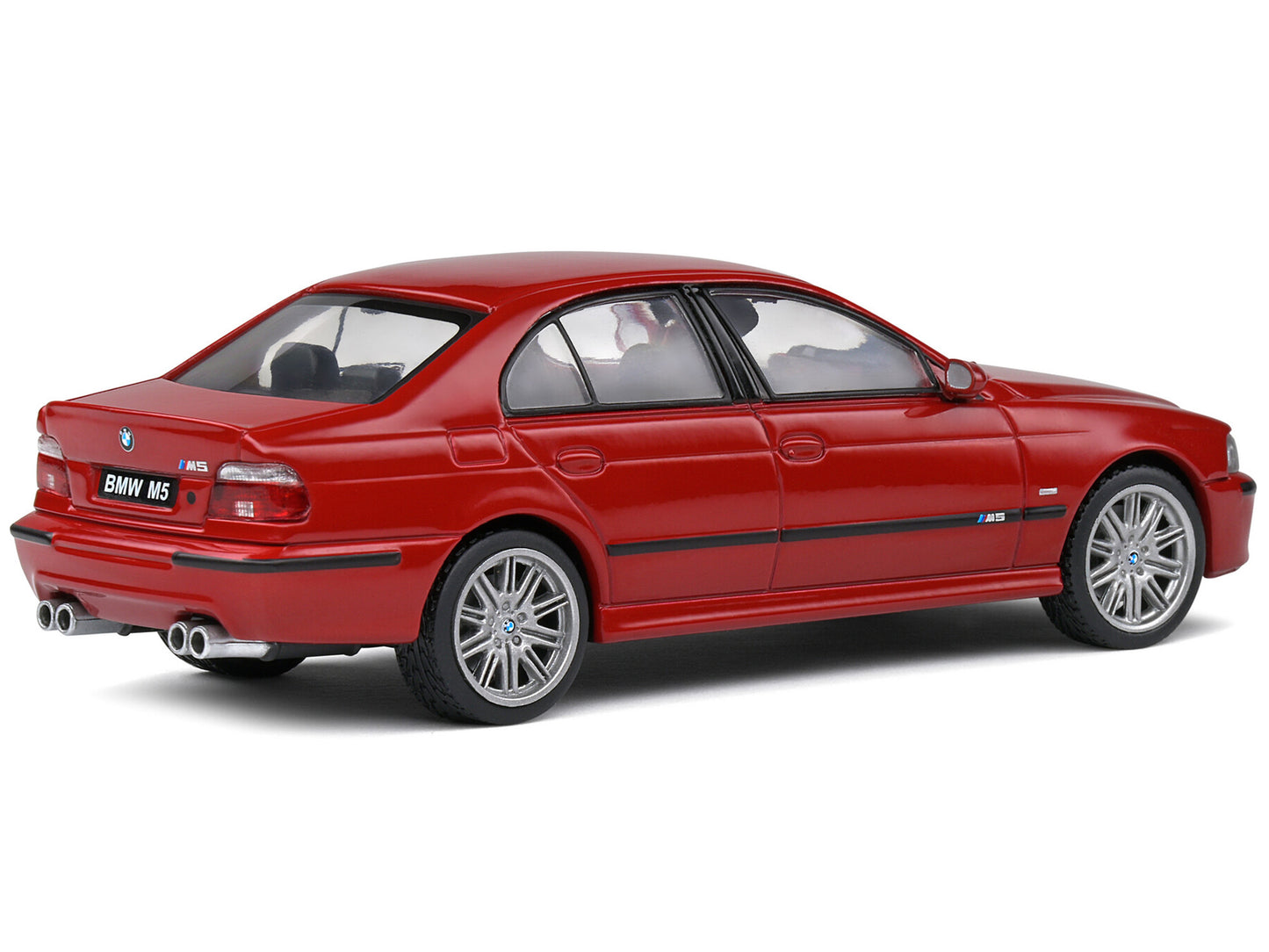 2003 BMW E39 M5 Imola Red 1/43 Diecast Model Car by Solido