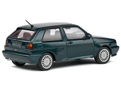 1989 Volkswagen Golf Rallye G60 Green Metallic 1/43 Diecast Model Car by Solido