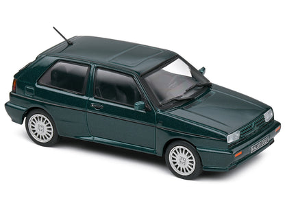 1989 Volkswagen Golf Rallye G60 Green Metallic 1/43 Diecast Model Car by Solido