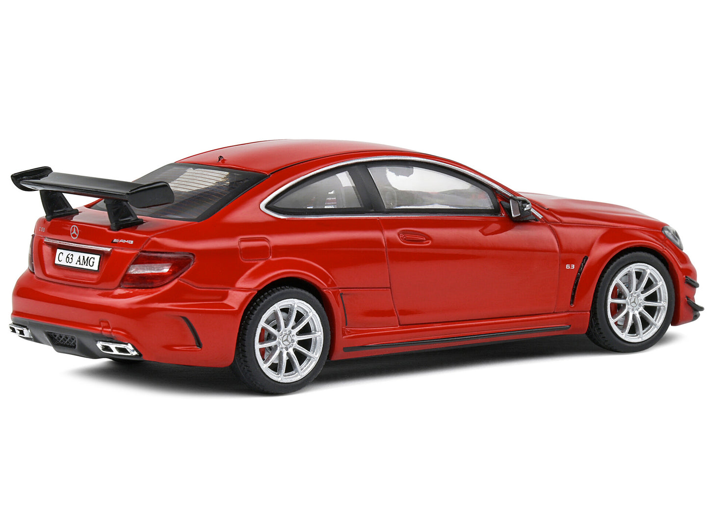 2012 Mercedes-Benz C63 AMG Black Series Fire Opal Red 1/43 Diecast Model Car by Solido