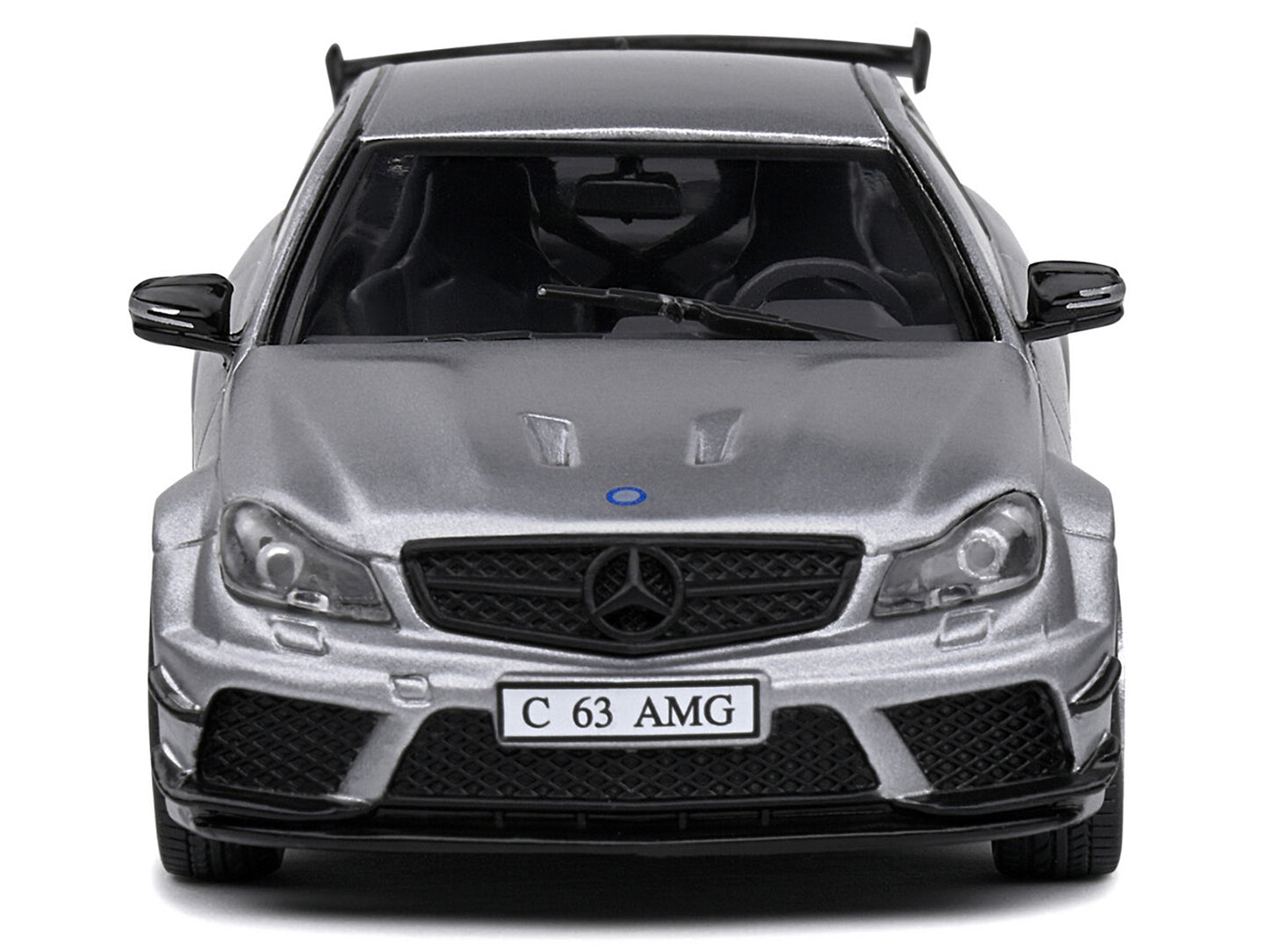 Mercedes-Benz C63 AMG Black Series Matt Gray Metallic 1/43 Diecast Model Car by Solido