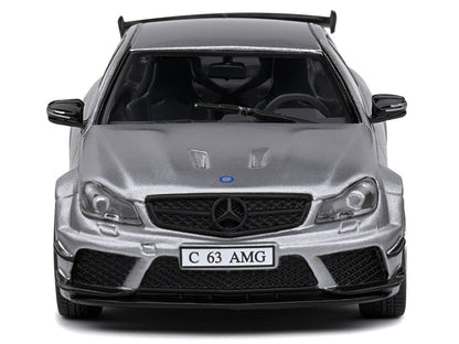 Mercedes-Benz C63 AMG Black Series Matt Gray Metallic 1/43 Diecast Model Car by Solido