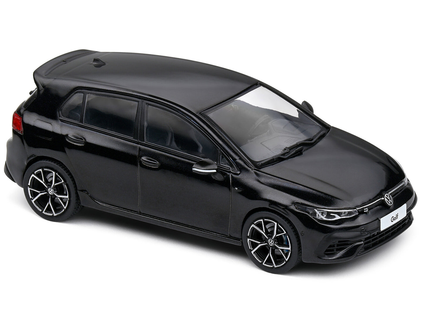 Volkswagen Golf VIII R Deep Black Pearl 1/43 Diecast Model Car by Solido