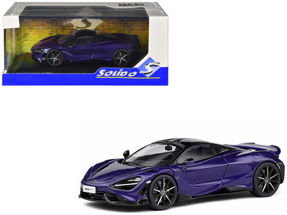 McLaren 765 LT Lantana Purple Metallic 1/43 Diecast Model Car by Solido