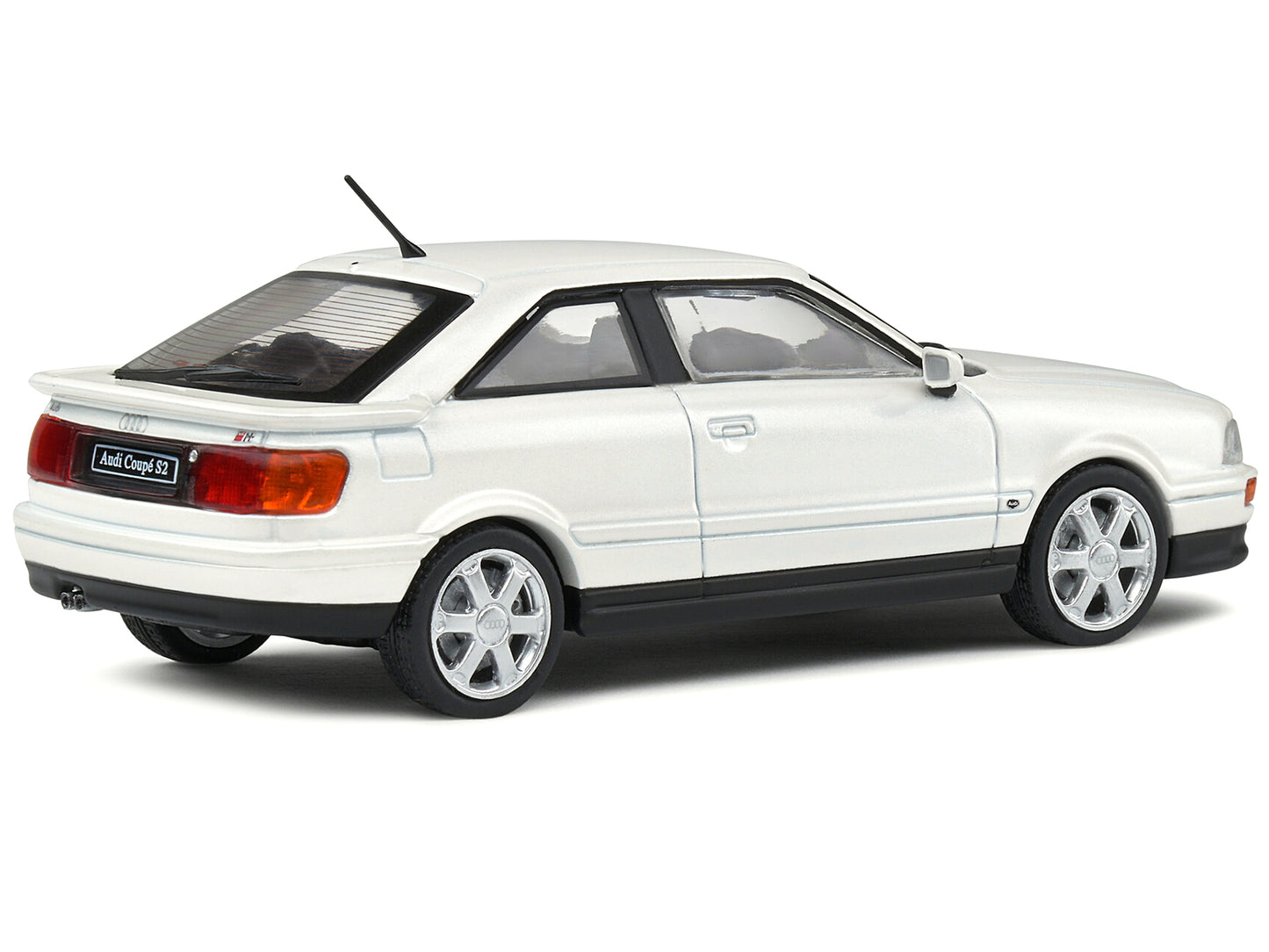 1992 Audi Coupe S2 Pearl White Metallic 1/43 Diecast Model Car by Solido