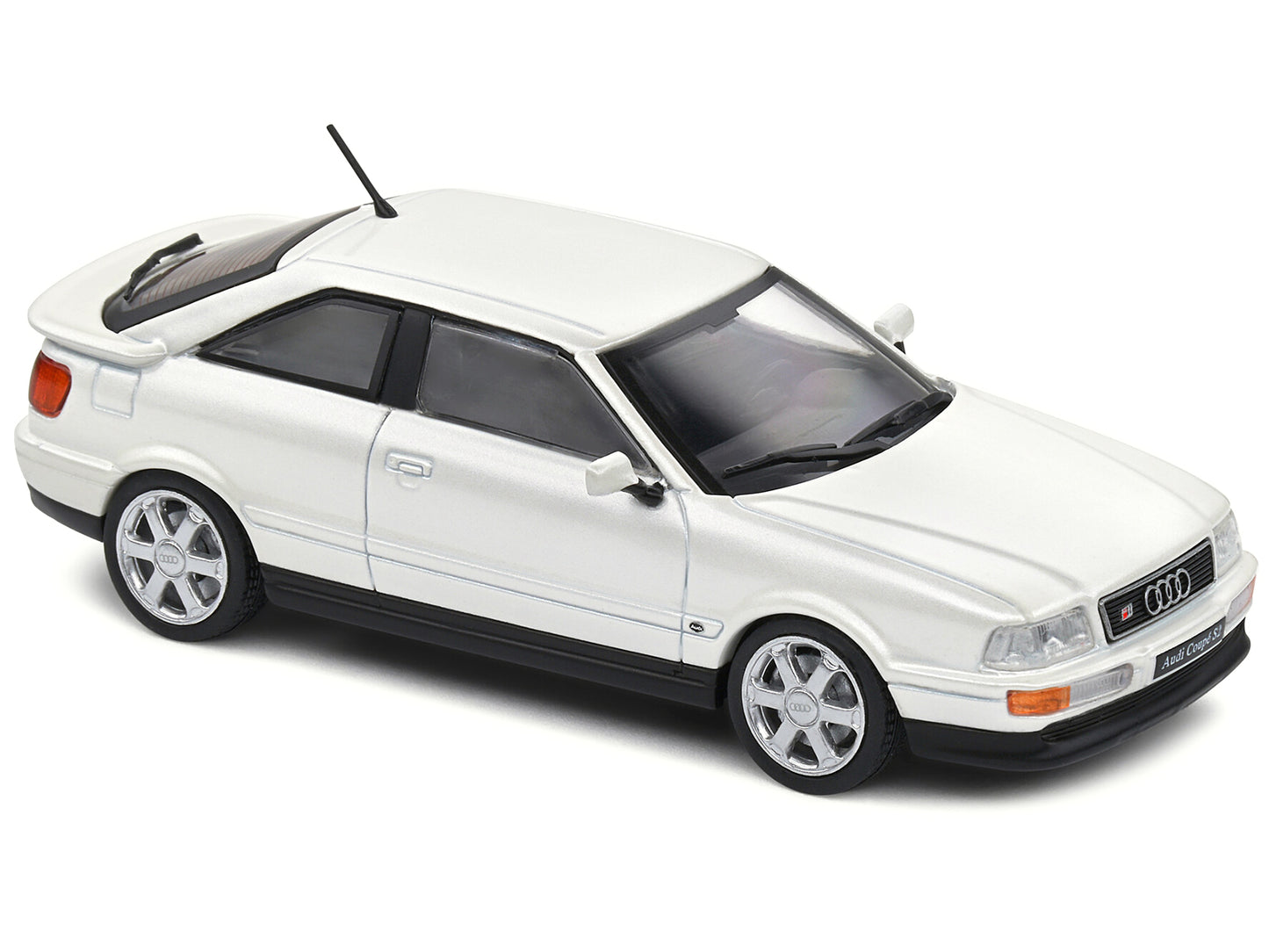 1992 Audi Coupe S2 Pearl White Metallic 1/43 Diecast Model Car by Solido