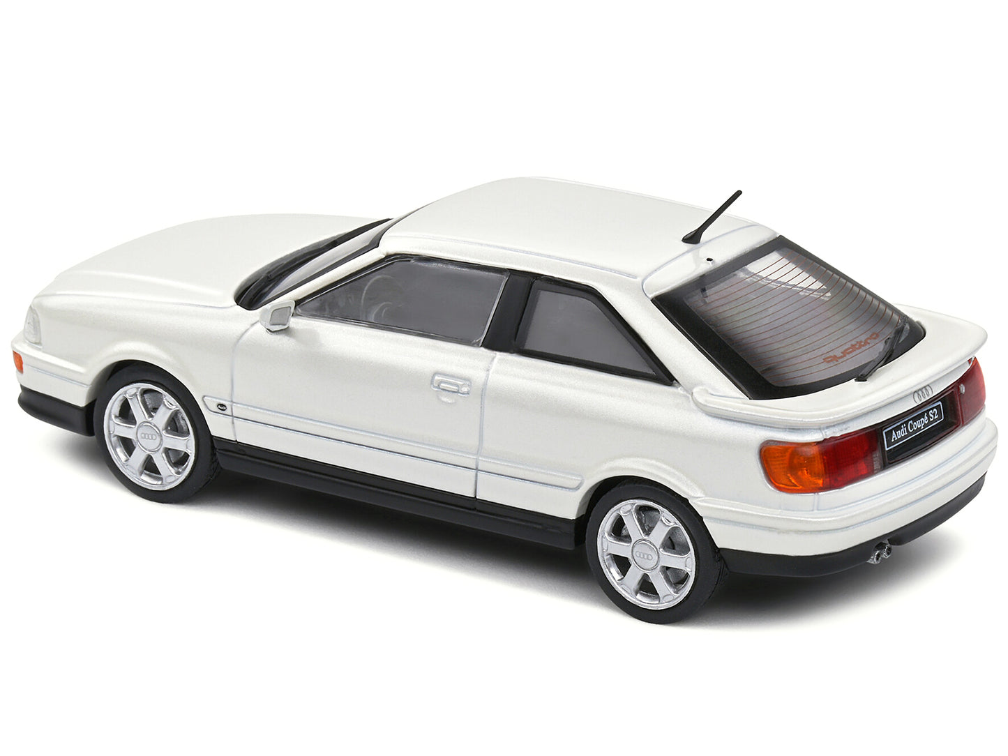 1992 Audi Coupe S2 Pearl White Metallic 1/43 Diecast Model Car by Solido