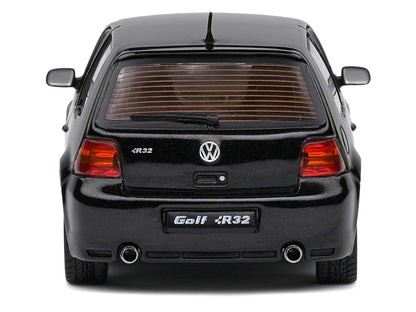 2003 Volkswagen Golf IV R32 Black 1/43 Diecast Model Car by Solido