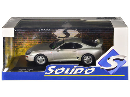 Toyota Supra MKIV Silver Metallic 1/43 Diecast Model Car by Solido