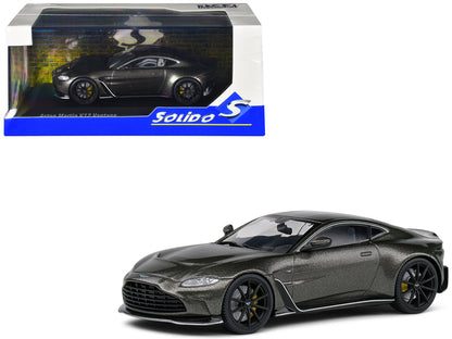 Aston Martin V12 Vantage Cumberland Gray Metallic 1/43 Diecast Model Car by Solido