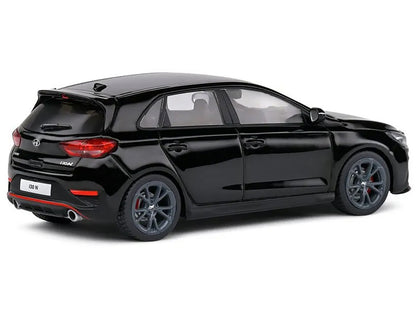 Hyundai i30 N Phantom Black 1/43 Diecast Model Car by Solido