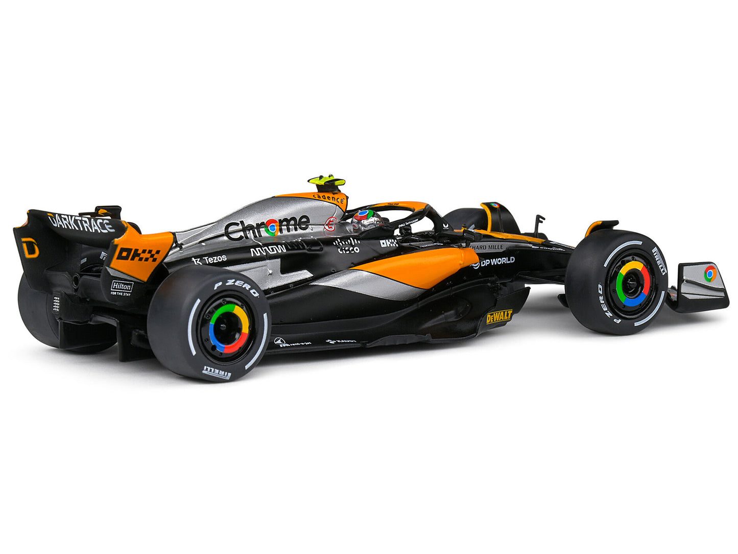 McLaren MCL60 #4 Lando Norris 2nd Place Formula One F1 "British GP" (2023) 1/43 Diecast Model Car by Solido