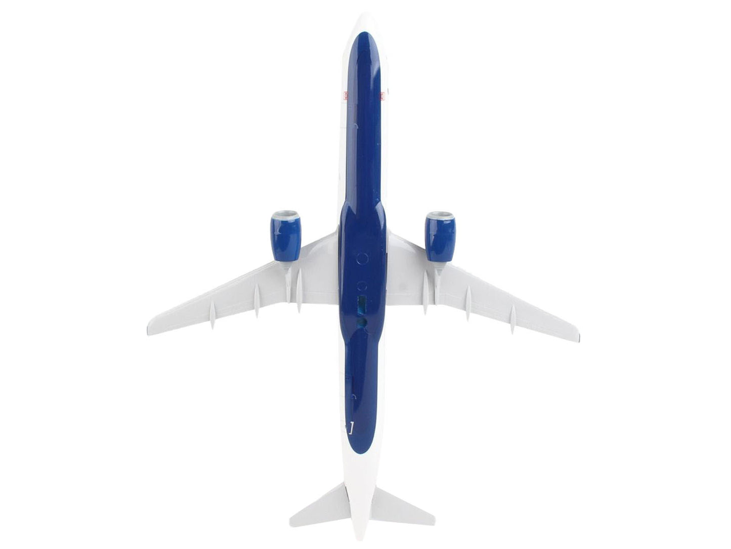 Airbus A321neo Commercial Aircraft "JetBlue" (N4048J) White with Blue Tail (Snap-Fit) 1/150 Plastic Model by Skymarks