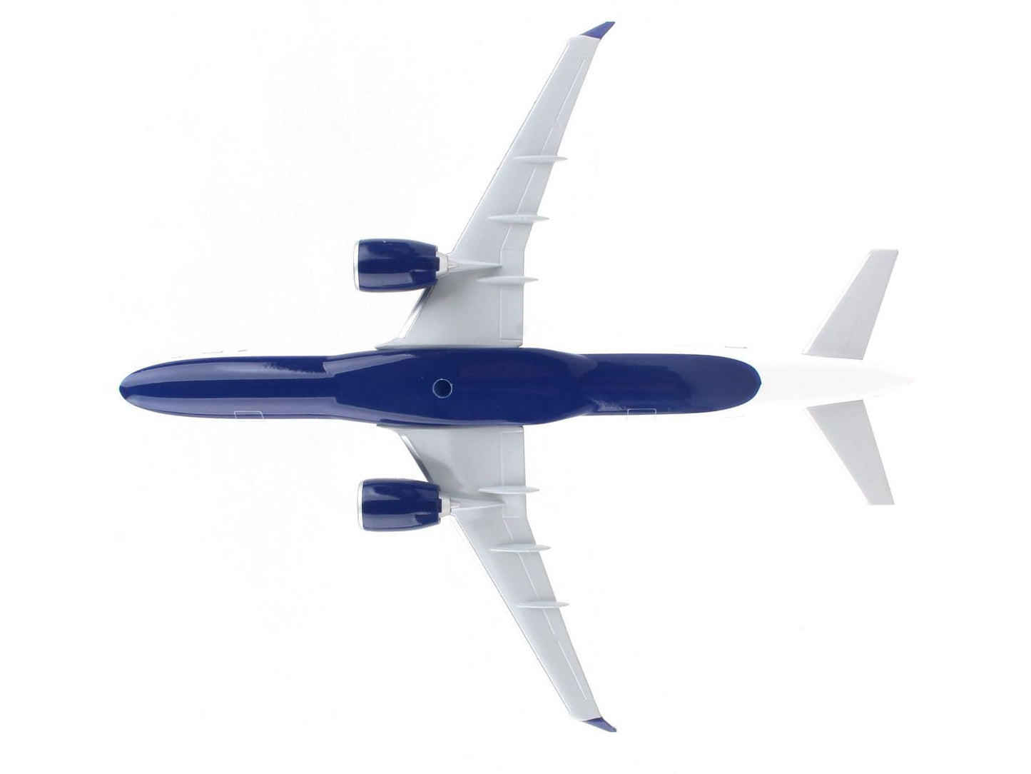 Airbus A220-300 Commercial Aircraft "JetBlue Airways" (N3044J) White with Blue Tail (Snap-Fit) 1/200 Plastic Model by Skymarks