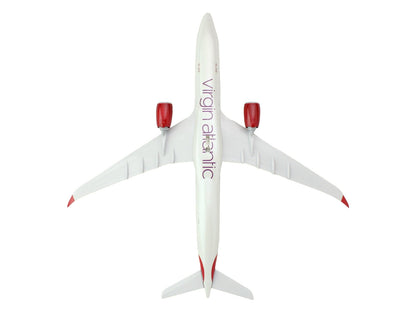 Airbus A330-900 Commercial Aircraft "Virgin Atlantic" (G-VJAZ) Gray with Red Tail (Snap-Fit) 1/200 Plastic Model by Skymarks