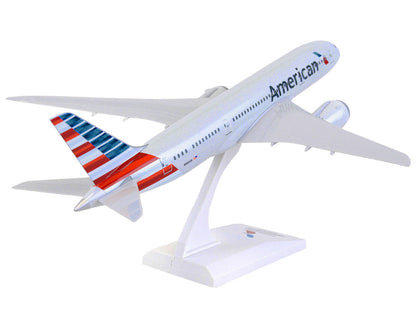 Boeing 787-8 Commercial Aircraft "American Airlines" (N800AN) Gray with Blue and Red Tail (Snap-Fit) 1/200 Plastic Model by Skymarks