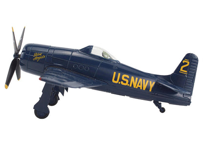 Grumman F8F Bearcat Fighter Aircraft "Blue Angels #2" (1946) United States Navy "SkyMax Models" Series 1/72 Diecast Model by Hobby Master