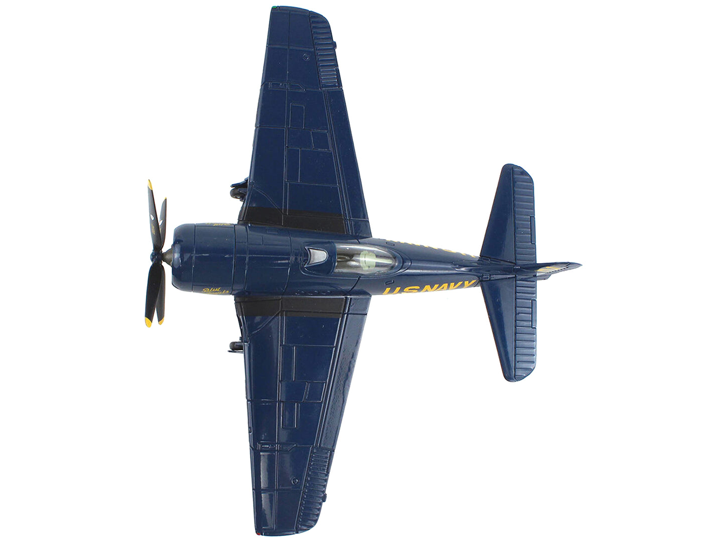 Grumman F8F Bearcat Fighter Aircraft "Blue Angels #2" (1946) United States Navy "SkyMax Models" Series 1/72 Diecast Model by Hobby Master