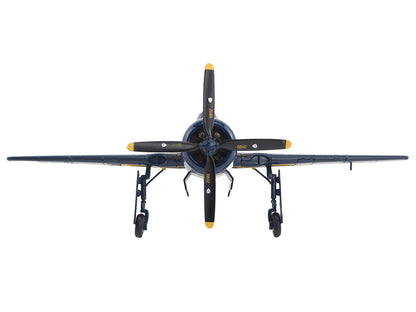 Grumman F8F Bearcat Fighter Aircraft "Blue Angels (#1-5 decals)" (1946) United States Navy "SkyMax Models" Series 1/72 Diecast Model by Hobby Master