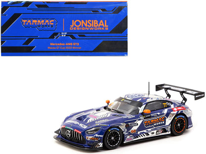 Mercedes-AMG GT3 #77 Maro Engel "Craft-Bamboo Racing" Winner Macau GT Cup (2022) "Hobby64" Series 1/43 Diecast Model Car by Tarmac Works