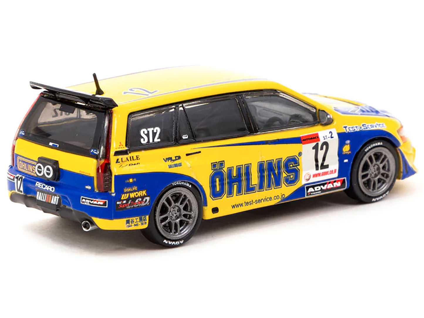 Mitsubishi Lancer Evolution Wagon RHD (Right Hand Drive) #12 "Super Taikyu Series Round 3 13th Tokachi 24 Hours" (2006) "Hobby64" Series 1/64 Diecast Model Car by Tarmac Works