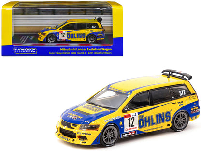 Mitsubishi Lancer Evolution Wagon RHD (Right Hand Drive) #12 "Super Taikyu Series Round 3 13th Tokachi 24 Hours" (2006) "Hobby64" Series 1/64 Diecast Model Car by Tarmac Works