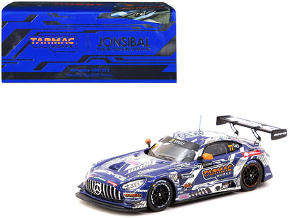 Mercedes-AMG GT3 #77 Maro Engel "Craft-Bamboo Racing" Winner Macau GT Cup (2022) "Hobby64" Series 1/64 Diecast Model Car by Tarmac Works