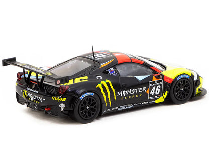 Ferrari 458 Italia GT3 #46 Valentino Rossi - Alessio Salucci - Andrea Ceccato "Monza - Blancpain Endurance Series" (2012) "Hobby64" Series 1/64 Diecast Model Car by Tarmac Works