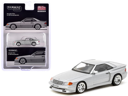 Mercedes-Benz SL 500 Koenig Specials Silver Metallic "Global64" Series 1/64 Diecast Model by Tarmac Works