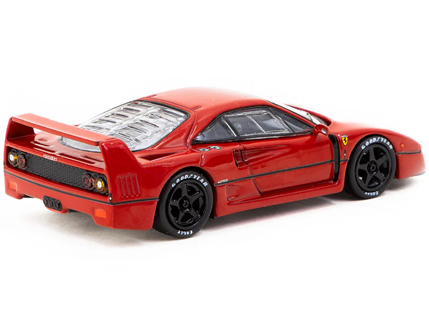 Ferrari F40 Lightweight Red "Road64" Series 1/64 Diecast Model Car by Tarmac Works