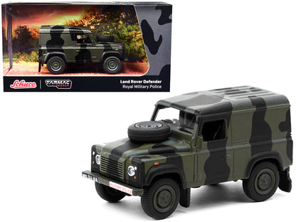 Land Rover Defender "Royal Military Police" Green Camouflage "Collab64" Series 1/64 Diecast Model Car by Schuco & Tarmac Works