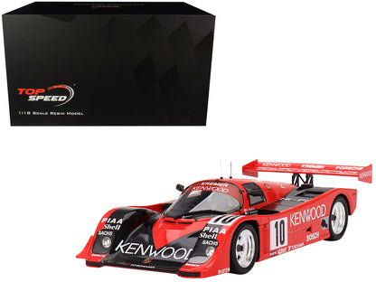 Porsche 962 CK6 #10 Kunimitsu Takahashi - Sarel van der Merwe - Hideki Okada "Porsche Kremer Racing" C1 "24 Hours of Le Mans" (1990)  1/18 Model Car by Top Speed