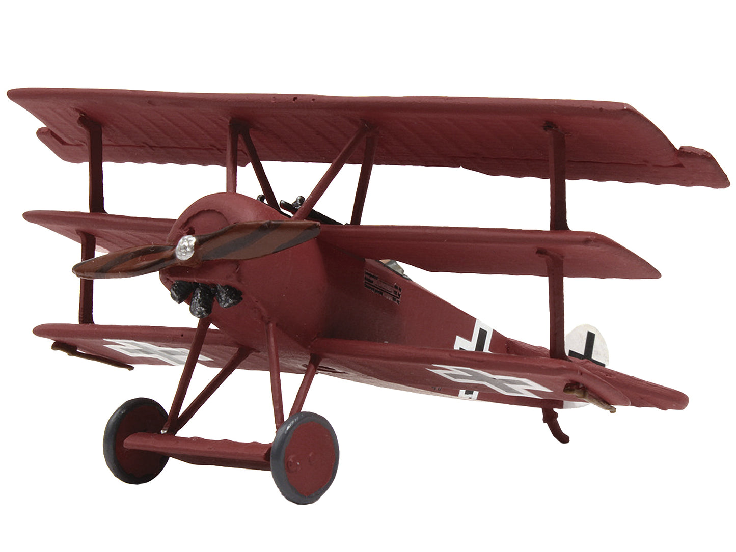 Fokker Dr.I Fighter Aircraft "Red Baron World War I" German Air Combat Forces 1/72 Model Airplane by Wings of the Great War