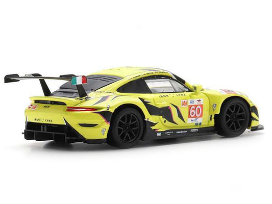 Porsche 911 RSR-19 #60 Matteo Cressoni - Alessio Picariello - Claudio Schiavoni "Iron Lynx" "24 Hours of Le Mans" (2023) 1/64 Diecast Model Car by Sparky