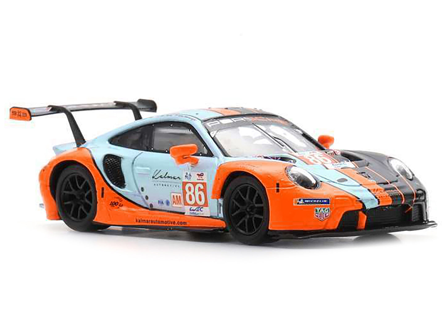 Porsche 911 RSR-19 #86 Ben Barker - Riccardo Pera - Michael Wainwright "GR Racing" "24 Hours of Le Mans" (2023) 1/64 Diecast Model Car by Sparky