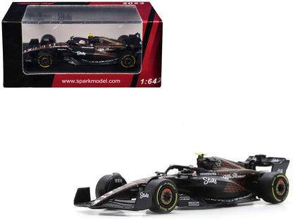 Alfa Romeo C43 #24 Zhou Guanyu "Team Stake" Formula One F1 "Las Vegas GP" (2023) 1/64 Diecast Model Car by Sparky