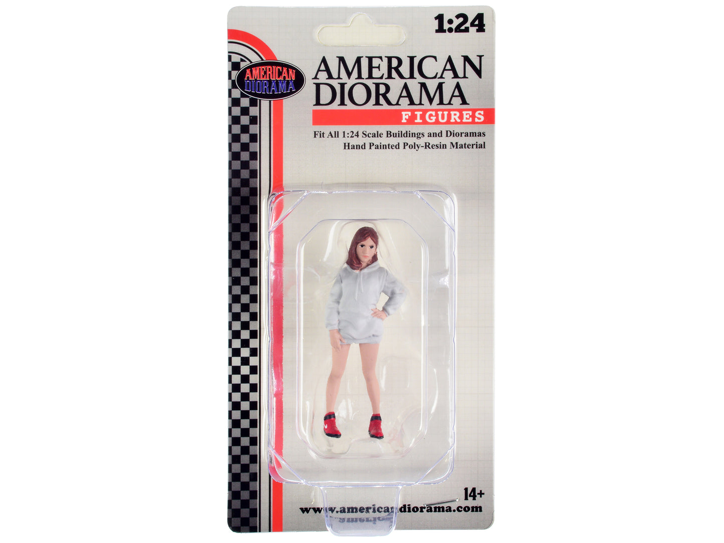 "Hip Hop Girls" Figure 2 for 1/24 Scale Models by American Diorama