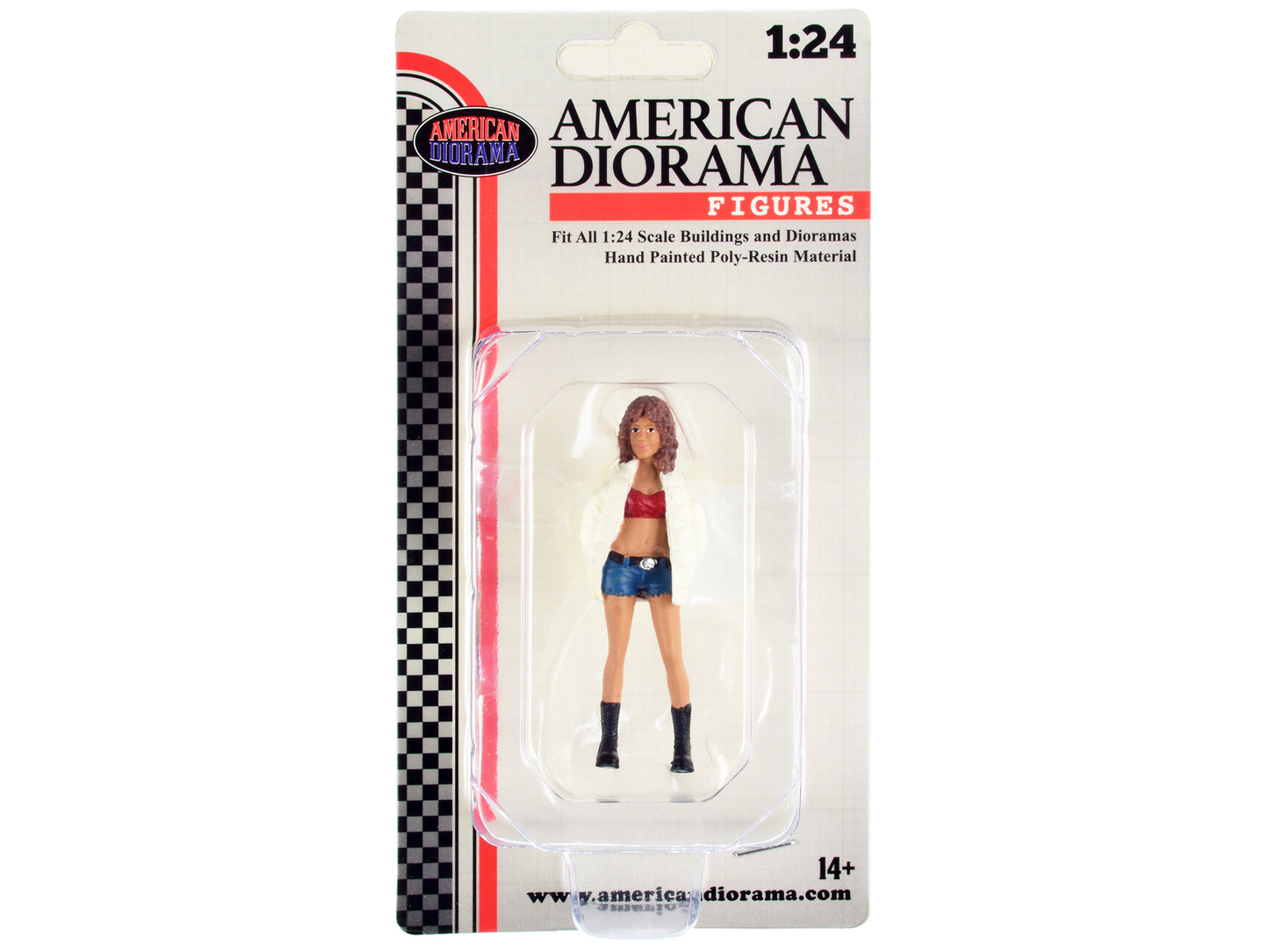 "Hip Hop Girls" Figure 3 for 1/24 Scale Models by American Diorama