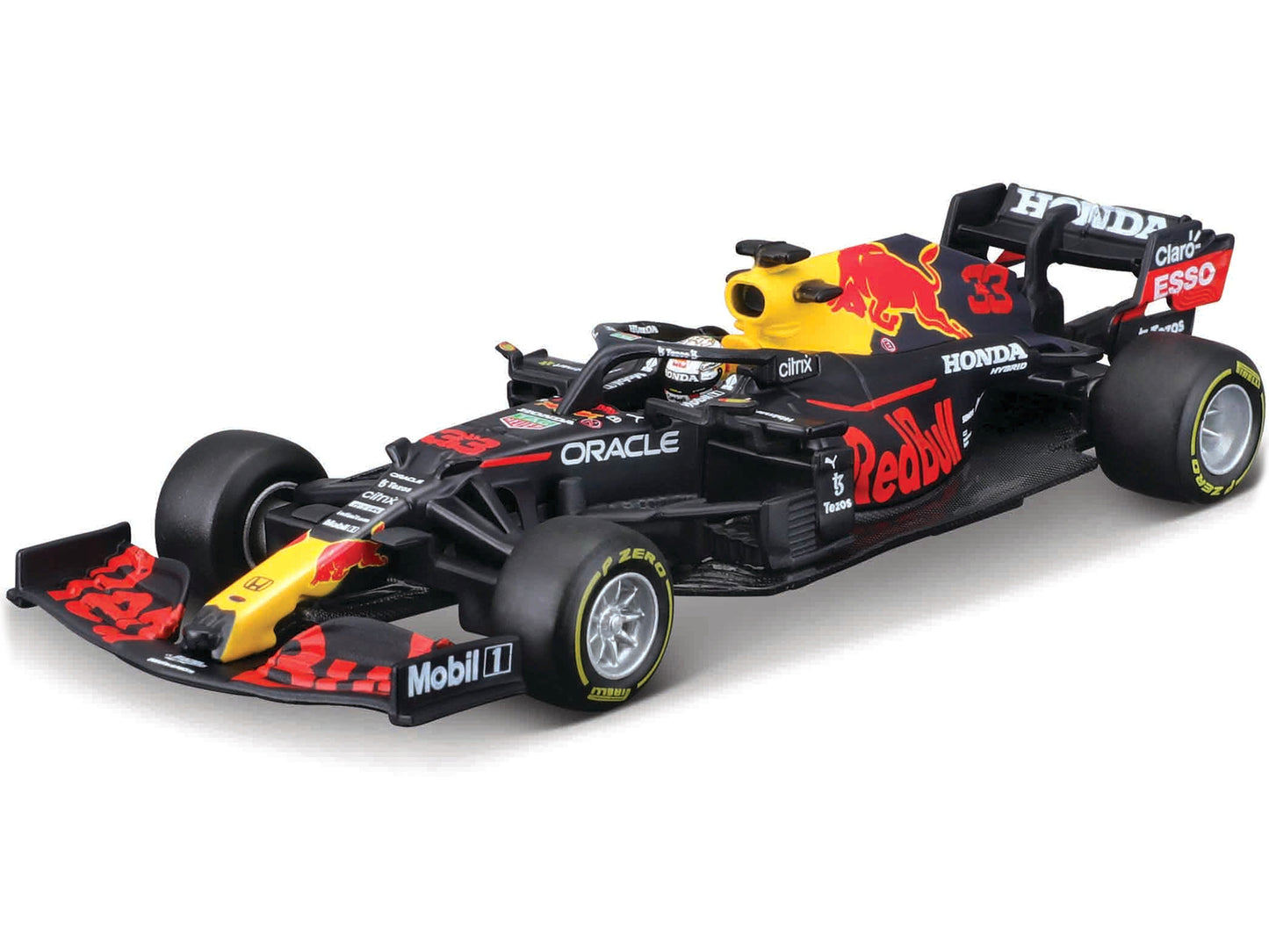 Honda Red Bull Racing RB16B #33 Max Verstappen Formula One F1 (2021) 1/43 Diecast Model Car by Bburago