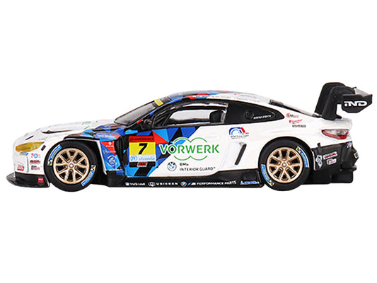 BMW M4 GT3 #7 Seiji Ara - Bruno Spengler - Masataka Yanagida "BMW M Team Studie x CRS" "Super GT Series" (2023) Limited Edition 1/64 Diecast Model Car by True Scale Miniatures