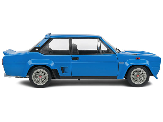 1980 Fiat 131 Abarth Blue 1/18 Diecast Model Car by Solido