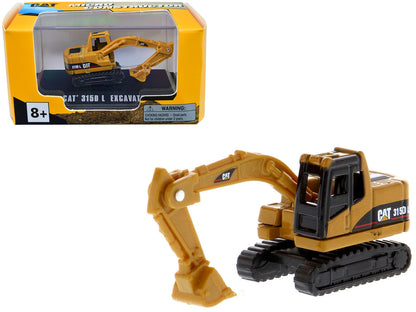 CAT Caterpillar 315D L Excavator Yellow "Micro-Constructor" Series Diecast Model by Diecast Masters