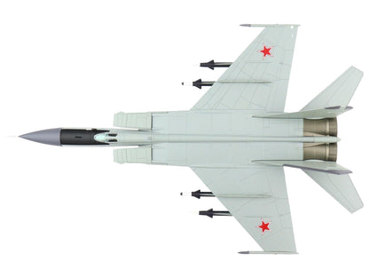 Mikoyan-Gurevich MiG-25PDS Aircraft "146th Guards Fighter Aviation Regiment 50th Anniversary of October" (1990) Soviet Air Force "Air Power Series" 1/72 Diecast Model by Hobby Master