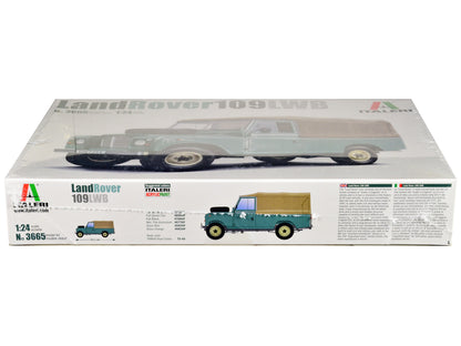 Skill 3 Model Kit Land Rover 109 LWB 1/24 Scale Model by Italeri