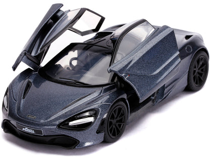 Shaw's McLaren 720S RHD (Right Hand Drive) Metallic Gray "Fast & Furious Presents: Hobbs & Shaw" (2019) Movie 1/32 Diecast Model Car by Jada