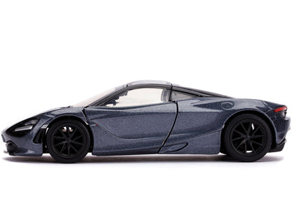 Shaw's McLaren 720S RHD (Right Hand Drive) Metallic Gray "Fast & Furious Presents: Hobbs & Shaw" (2019) Movie 1/32 Diecast Model Car by Jada