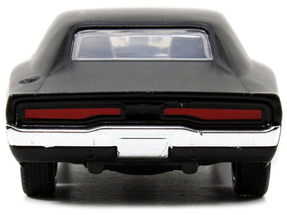 Dom's Dodge Charger R/T Matt Black "Fast & Furious" Movie 1/32 Diecast Model Car by Jada