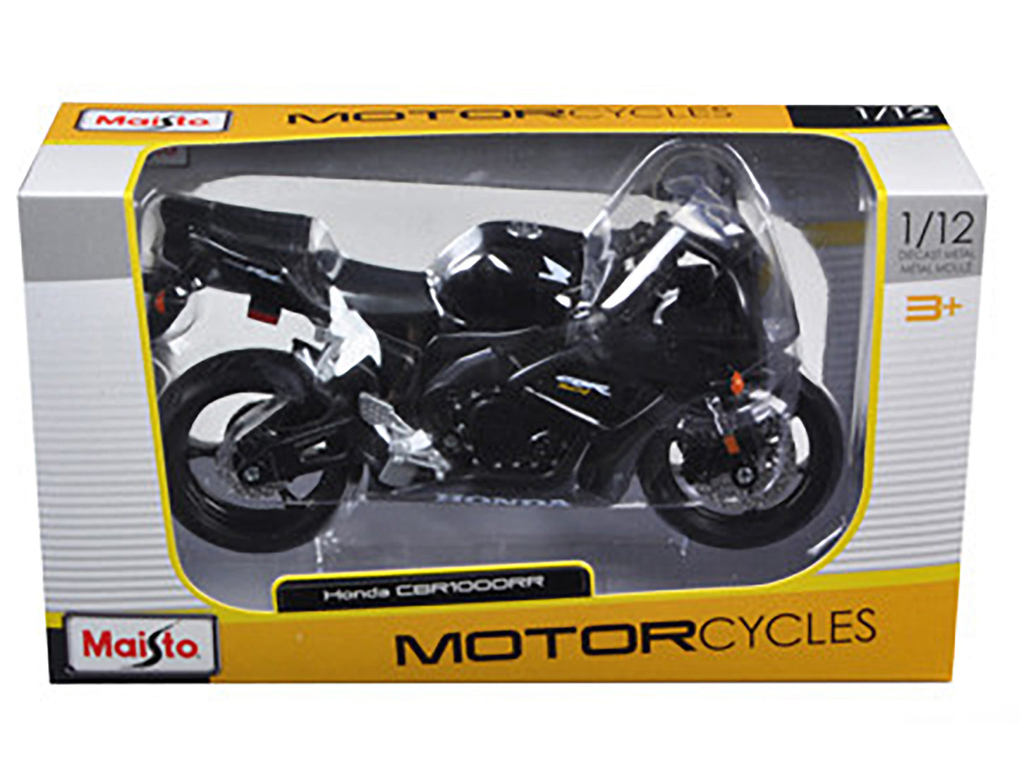 Honda CBR 1000RR Black 1/12 Diecast Motorcycle Model by Maisto