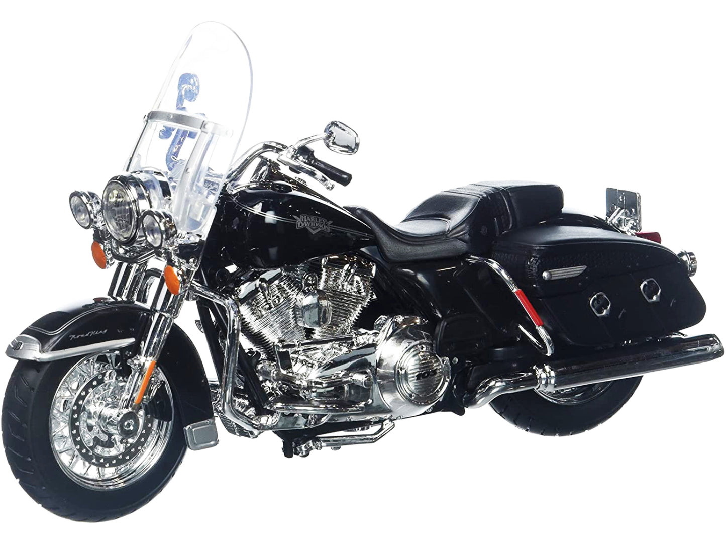 2013 Harley Davidson FLHRC Road King Classic Black 1/12 Diecast Motorcycle Model by Maisto